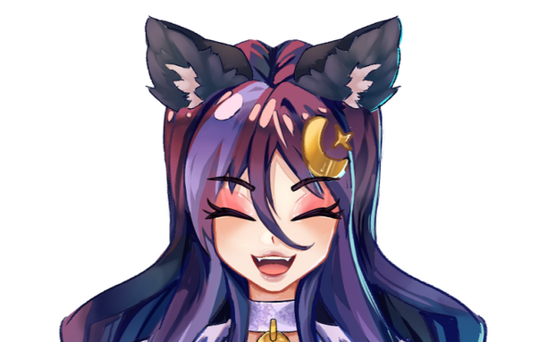 Happy mouth open